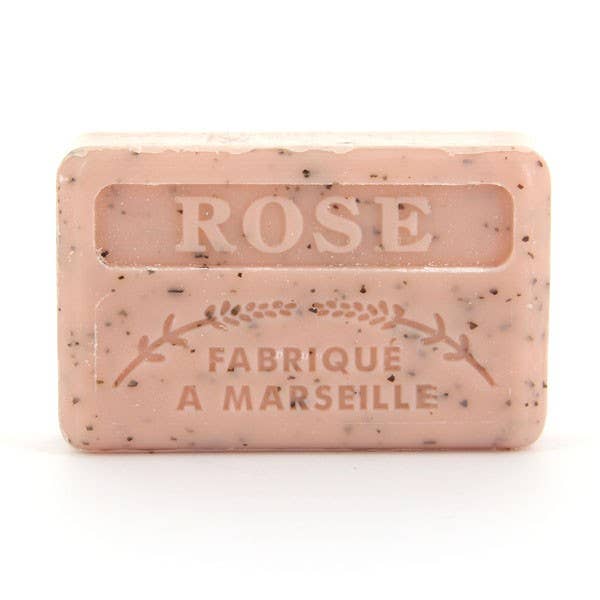 Savonnette Marseillaise rose scrub 125g