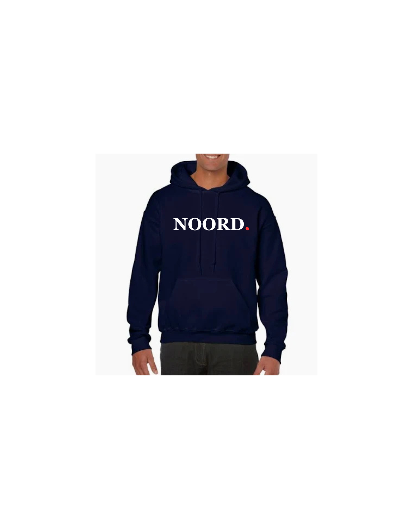 NOORD Hoodie van Wear Your City Vrijheid in stijl