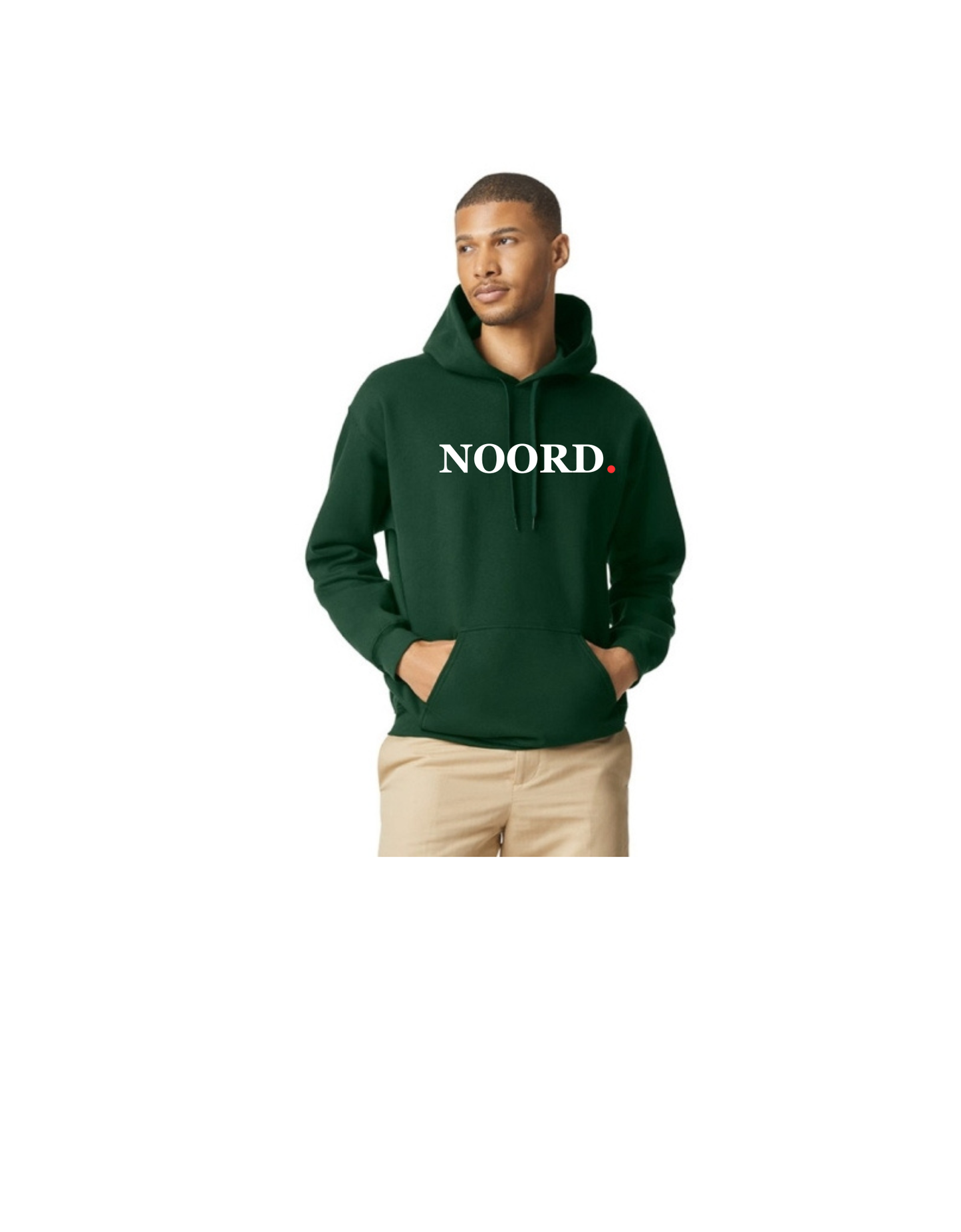 NOORD Hoodie van Wear Your City Vrijheid in stijl