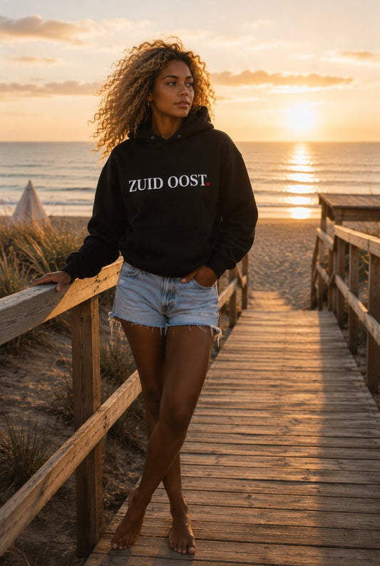 ZUIDOOST Hoodie – Amsterdamse streetwear van Wear Your City | Unisex