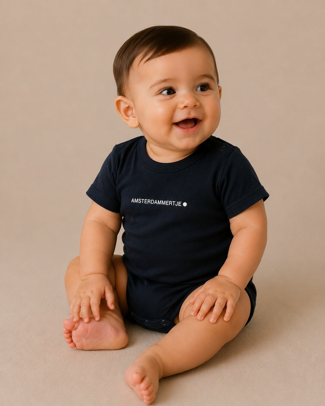 Baby Romper Amsterdammertje. – Biologisch Katoen | House of Stitch